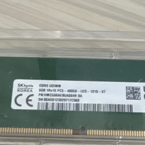 Hynix 8gb ddr5 udimm - 8gb,